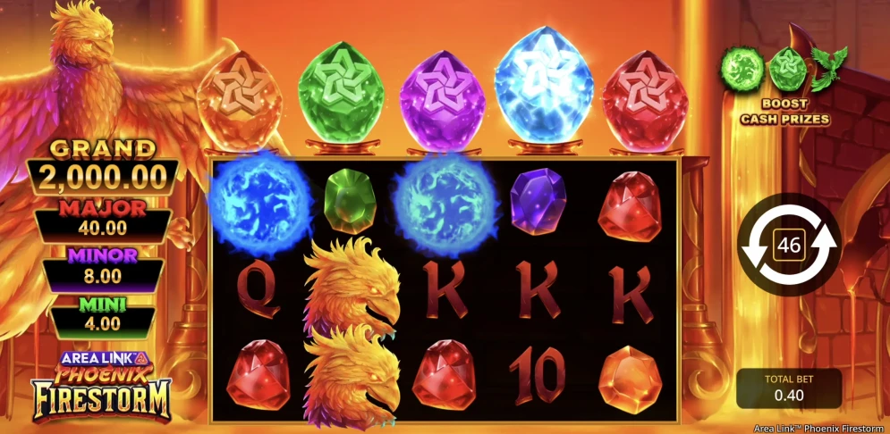 Area Link Phoenix Firestorm Slot