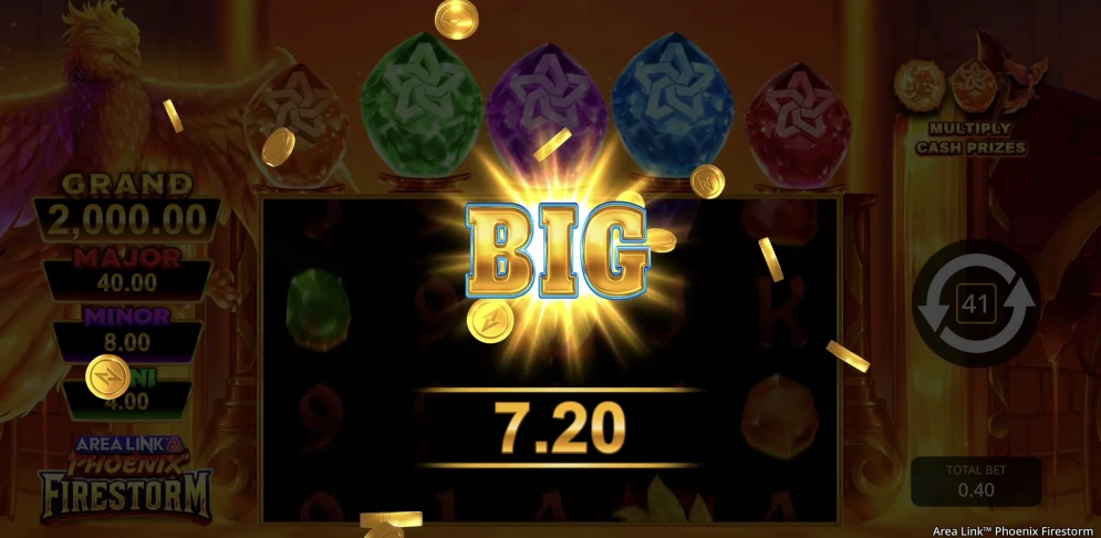 Area Link Phoenix Firestorm Slot