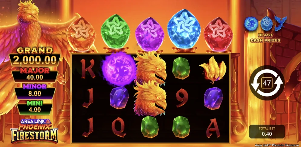 Area Link Phoenix Firestorm Slot
