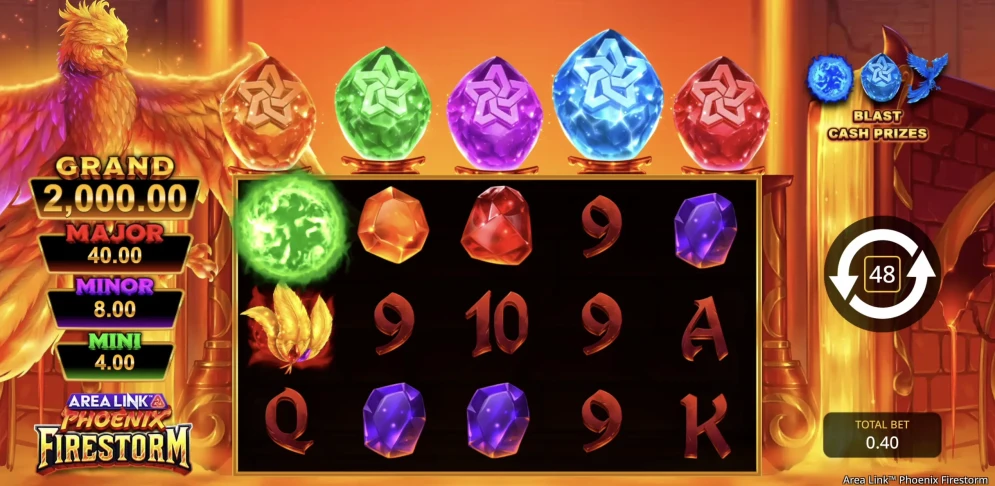 Area Link Phoenix Firestorm Slot